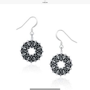 The Kaleidoscope Pewter Earrings from Nova Scotia